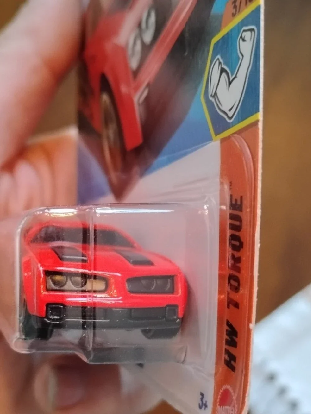 Mattel Hot Wheels Bully Goat Red with Black and Gold Accents